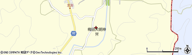 京都府福知山市三和町友渕691周辺の地図