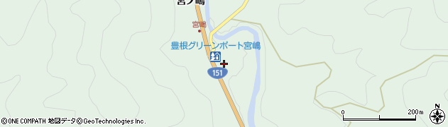 豊根村観光協会周辺の地図