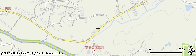 京都府船井郡京丹波町実勢上ノ山周辺の地図