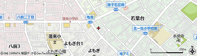 愛知県名古屋市名東区若葉台111周辺の地図