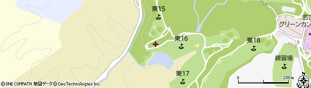 愛知県豊田市田茂平町山路周辺の地図