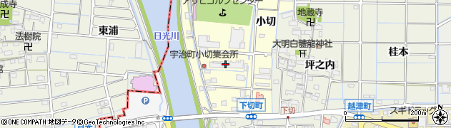 ナビシティ津島管理人室周辺の地図