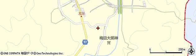 京都府福知山市三和町友渕701周辺の地図