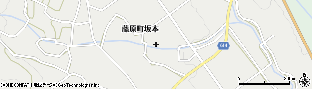 三重県いなべ市藤原町坂本周辺の地図