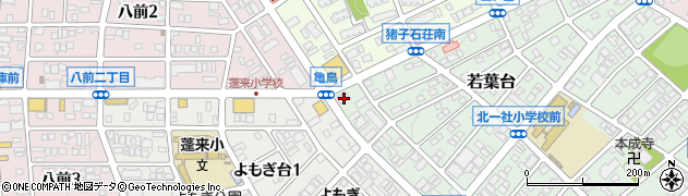 愛知県名古屋市名東区若葉台101周辺の地図