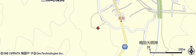 京都府福知山市三和町友渕503周辺の地図