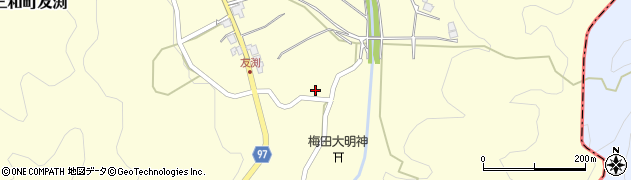 京都府福知山市三和町友渕677周辺の地図