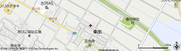 滋賀県愛知郡愛荘町東出273周辺の地図