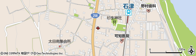 石津郵便局 ＡＴＭ周辺の地図