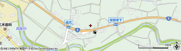 京都府京丹波町（船井郡）橋爪周辺の地図