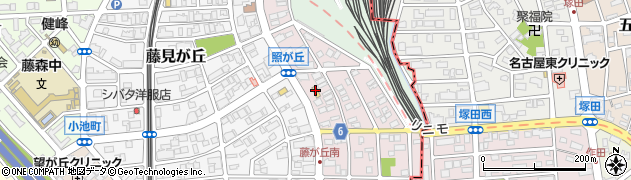 セブンイレブン名古屋照が丘店周辺の地図