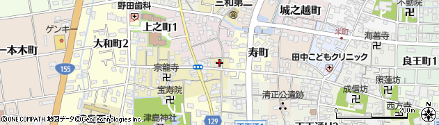 愛知県津島市中之町27周辺の地図