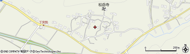 京都府京丹波町（船井郡）実勢（岡ノ段）周辺の地図