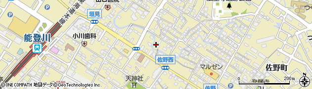 滋賀県東近江市佐野町586周辺の地図