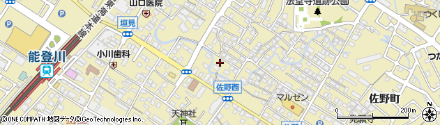 滋賀県東近江市佐野町585周辺の地図