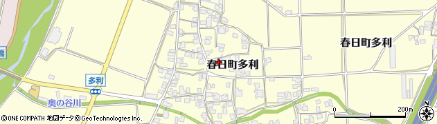 兵庫県丹波市春日町多利954周辺の地図