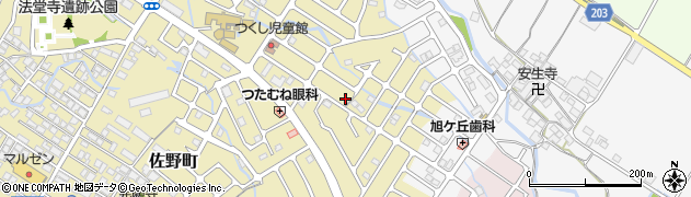 滋賀県東近江市佐野町328周辺の地図