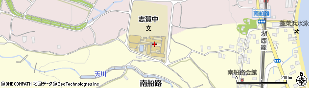 大津市立志賀中学校周辺の地図