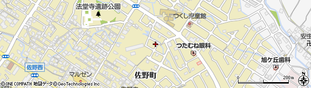 滋賀県東近江市佐野町629周辺の地図