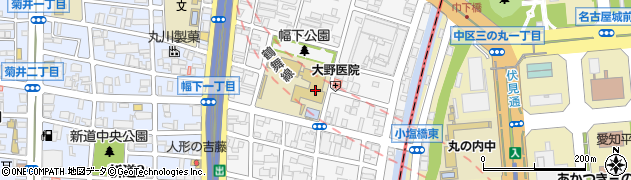 愛知県名古屋市西区幅下周辺の地図