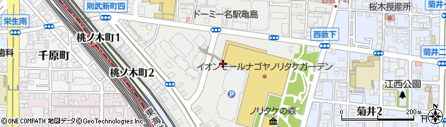 名古屋則武新町郵便局 ＡＴＭ周辺の地図