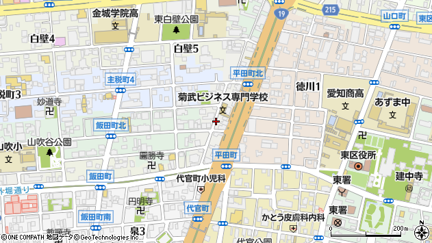 〒461-0012 愛知県名古屋市東区相生町の地図