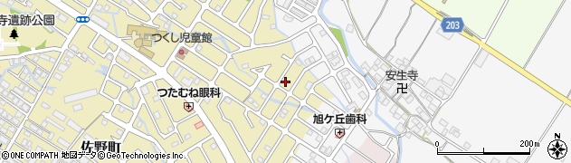 滋賀県東近江市佐野町311周辺の地図