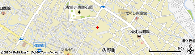 滋賀県東近江市佐野町543周辺の地図