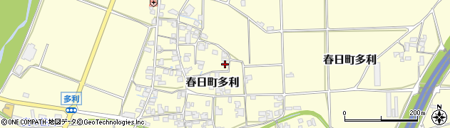 兵庫県丹波市春日町多利969周辺の地図