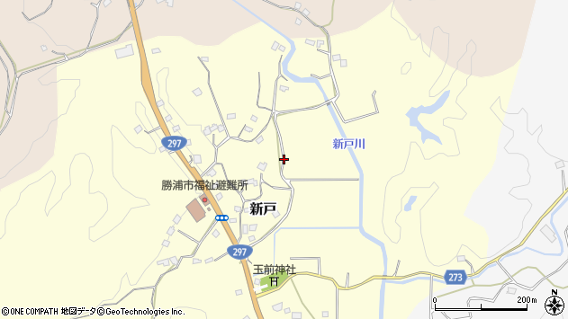 〒299-5228 千葉県勝浦市新戸の地図