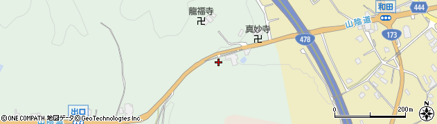 京都府船井郡京丹波町井尻龍福寺2周辺の地図