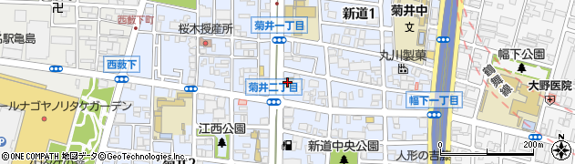 名古屋歯科医療専門学校周辺の地図