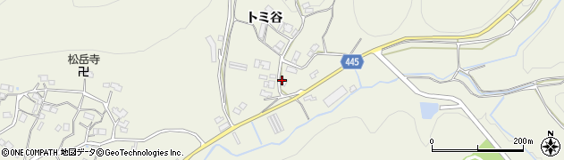 京都府船井郡京丹波町実勢トミ谷87周辺の地図