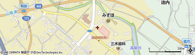 京都府船井郡京丹波町和田大下24周辺の地図