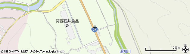京都府京丹波町（船井郡）富田（井爪）周辺の地図