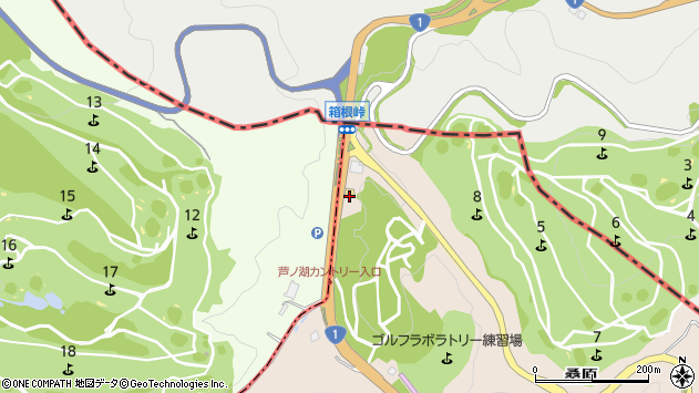 〒411-0001 静岡県田方郡函南町桑原茨ケ平の地図