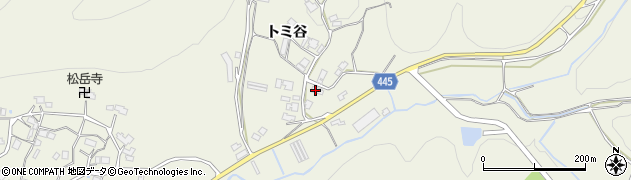 京都府船井郡京丹波町実勢トミ谷84周辺の地図