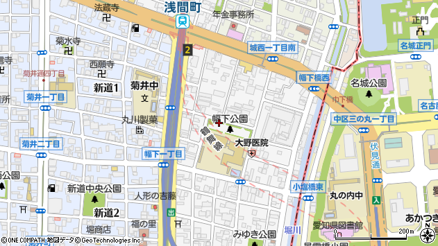 〒451-0041 愛知県名古屋市西区幅下の地図