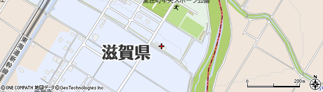 滋賀県愛知郡愛荘町石橋22周辺の地図