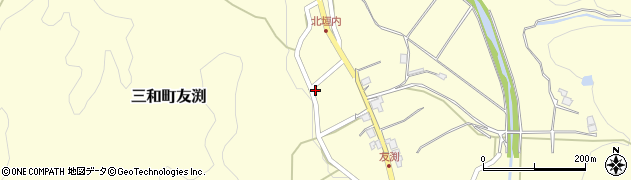 京都府福知山市三和町友渕465周辺の地図