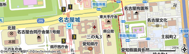 名古屋市役所住宅都市局　都市計画部交通企画課周辺の地図
