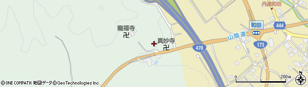 京都府船井郡京丹波町井尻龍福寺14周辺の地図