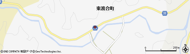 愛知県豊田市東渡合町中切周辺の地図