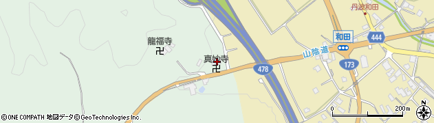 京都府船井郡京丹波町井尻龍福寺8周辺の地図