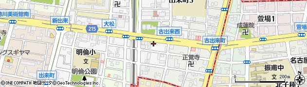 タイヤセレクト名古屋東周辺の地図