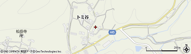京都府船井郡京丹波町実勢トミ谷80周辺の地図
