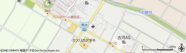 ヒロセ美容室秦荘店周辺の地図
