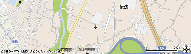 静岡県富士市伝法461周辺の地図