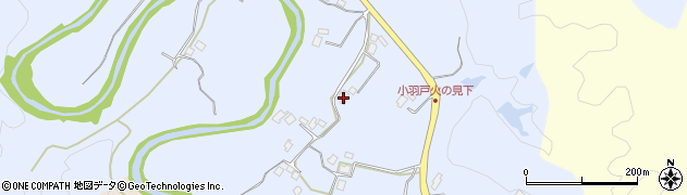 千葉県勝浦市小羽戸154周辺の地図