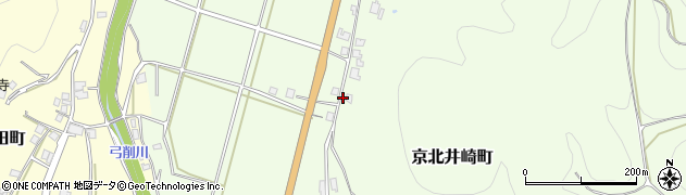 京都府京都市右京区京北井崎町（小谷）周辺の地図